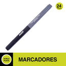 Marcador Permanente Fino Doble Punta 24 Un OFICINA Y LIBRERIA ADIX 