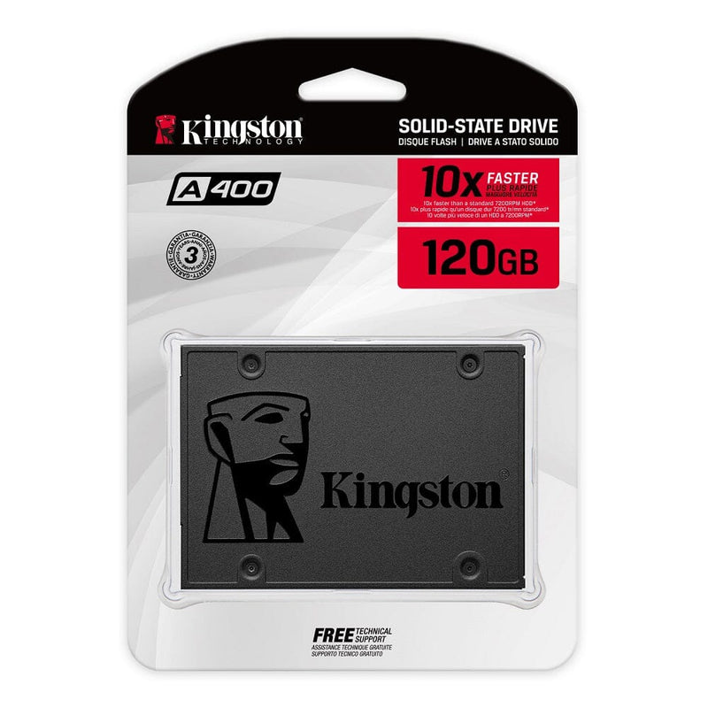 Ssd Interno Sa400 120 Gb Sata3 500 Mb/320 Mb TECNOLOGIA KINGSTON 