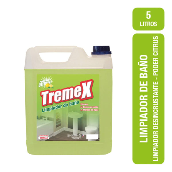 Limpiador Baños 5 Lt ASEO Y LIMPIEZA TREMEX 