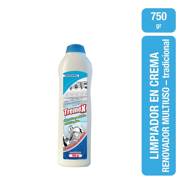 Limpiador Crema Tradicional 750 Gr ASEO Y LIMPIEZA TREMEX 
