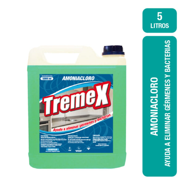 Limpiador Amoniacloro 5 Lt ASEO Y LIMPIEZA TREMEX 