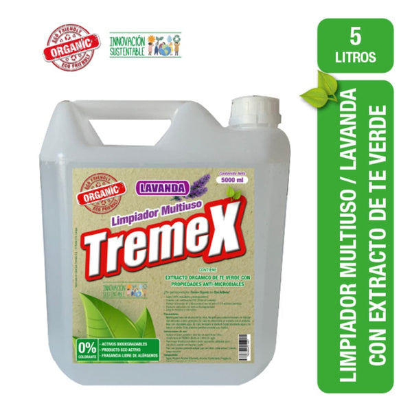 Limpiador Piso Orgánico Lavanda 1 Lt ASEO Y LIMPIEZA TREMEX 