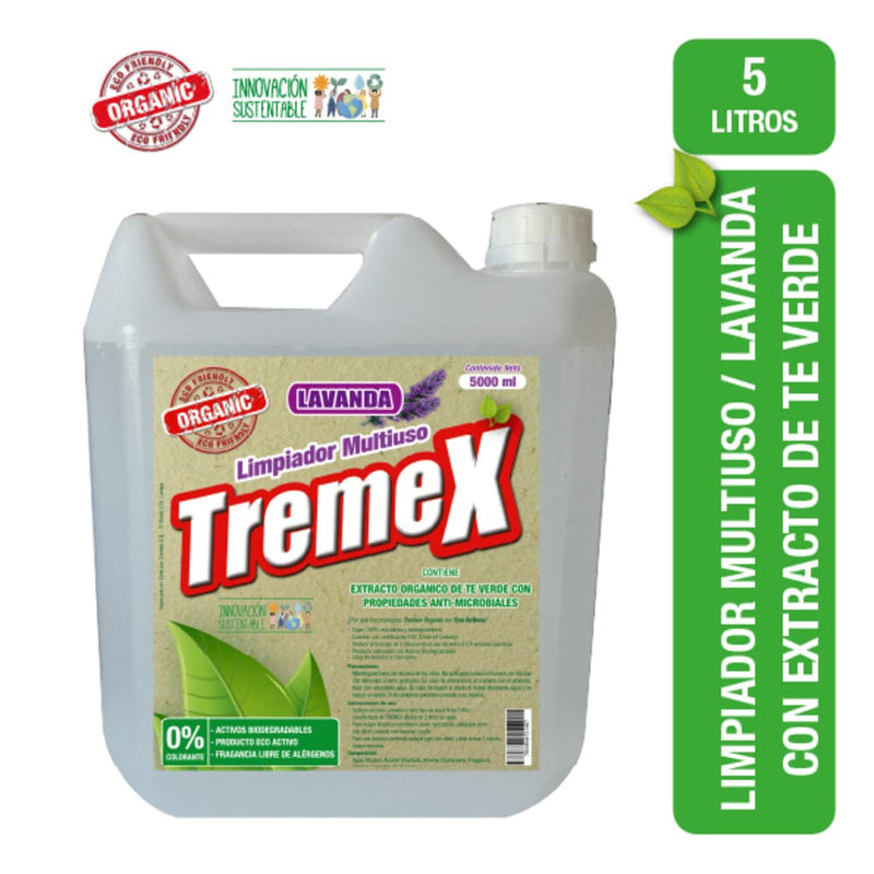 Limpiador Piso Orgánico Lavanda 1 Lt ASEO Y LIMPIEZA TREMEX 