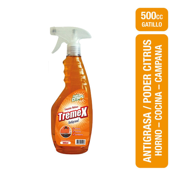 Limpiador Antigrasa Naranja Gatillo 500 Cc ASEO Y LIMPIEZA TREMEX 