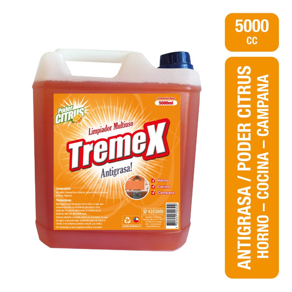 Limpiador Antigrasa Naranja 5 Lt ASEO Y LIMPIEZA TREMEX 