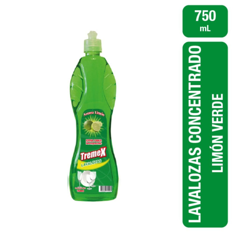 Lavalozas Concentrado Limón 750 Cc ASEO Y LIMPIEZA TREMEX 