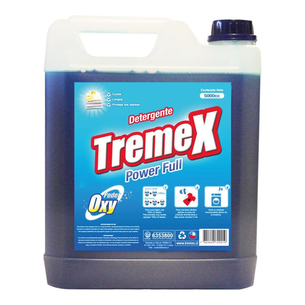 Detergente Ropa Liquido 5 Lt ASEO Y LIMPIEZA TREMEX 