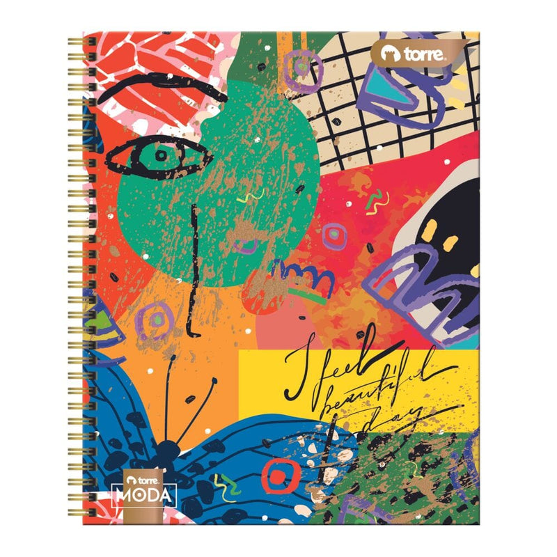 Cuaderno Universitario Matemática 7 Mm Diseño Moda 100 Hojas TORRE 