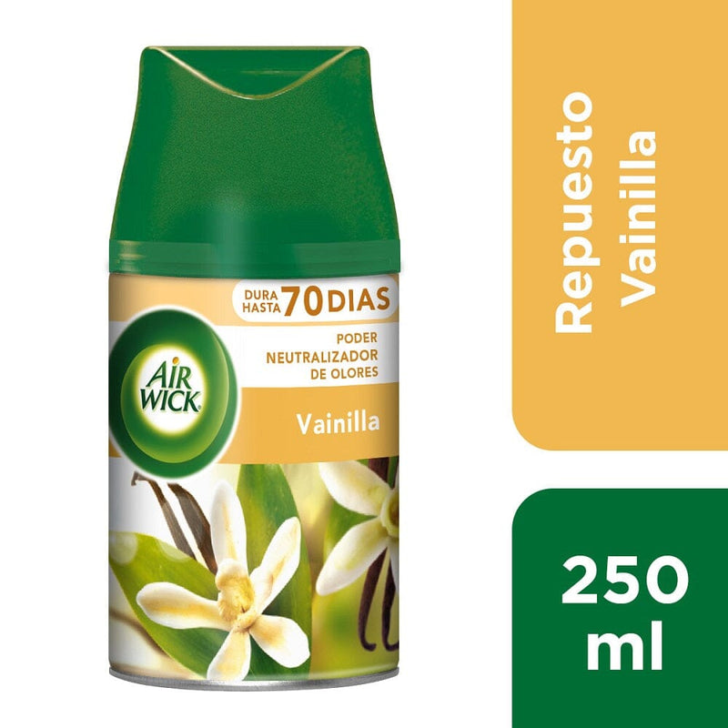 Desodorante Ambiental Repuesto Aparato Automático Vainilla 250 Ml ASEO Y LIMPIEZA AIRWICK 