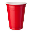 Vaso Bicolor 500 Cc Rojo 10 Un BIG PARTY 