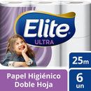 Papel Higiénico Doble Hoja 25 Mt 6 Rollos ASEO Y LIMPIEZA ELITE 