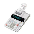 Calculadora Contable 12 Digitos Dr 210R Blanca Con Cable CASIO 