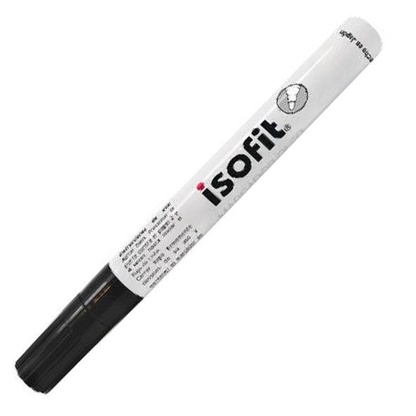 Marcador Oleo Permanente Punta Redonda Gruesa Negro OFICINA Y LIBRERIA ISOFIT 