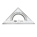 Escuadra Con Transportador 21 cm OFICINA Y LIBRERIA PROARTE 