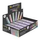 Destacador Escritorio Punta Biselada Lila Metal OFICINA Y LIBRERIA LAVORO 