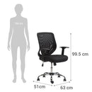 Silla Escritorio Respaldo Malla Bend OFICINA Y LIBRERIA ONE SIT 