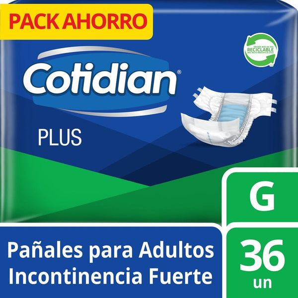Pañal Adulto Plus Grande 36 Un CUIDADO PERSONAL COTIDIAN 