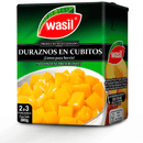 Durazno Trocitos Caja 380 Gr WASIL 