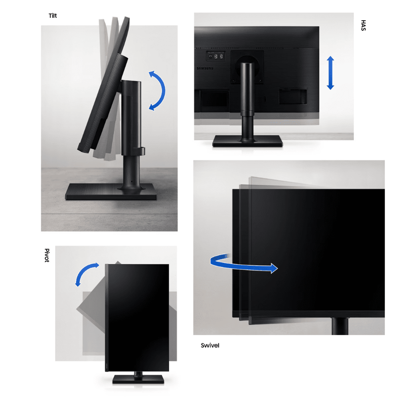 Monitor 24 Ips Full Hd Vga 2Xhdmi Usb Pivot SAMSUNG 