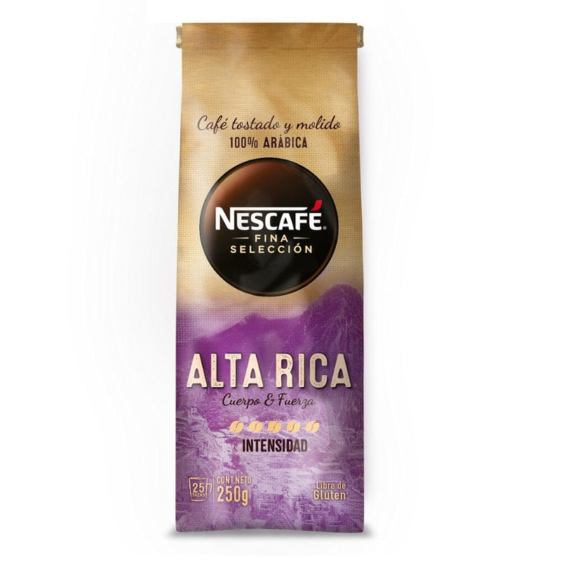 Café grano Molido Alta Rica Fina Selección ALIMENTOS NESCAFE 