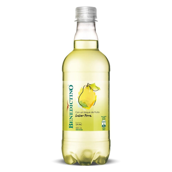 Agua Purificada Pera Sin Gas 500 Cc BENEDICTINO 