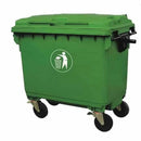 Contenedor Basura Color Verde 660 Lt ASEO Y LIMPIEZA EQUIPTRADER 
