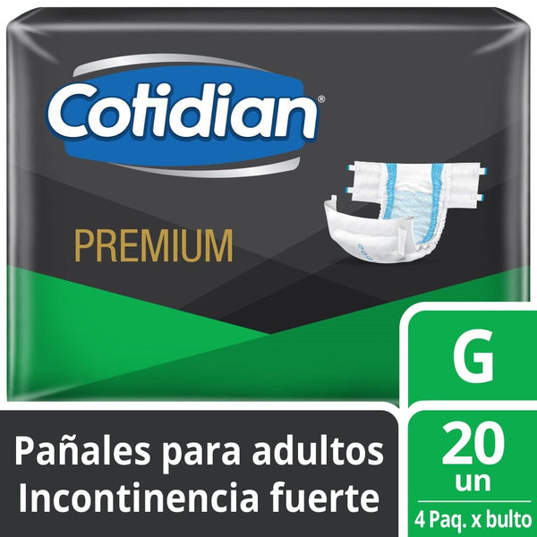 Pañal Adulto Premium G 20 Un CUIDADO PERSONAL COTIDIAN 