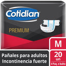 Pañal Adulto Premium Mediano 20 Un CUIDADO PERSONAL COTIDIAN 