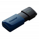 Pendrive Retractil 64Gb Usb 3.2 Negro/Azul Dtxm/64Gb TECNOLOGIA KINGSTON 