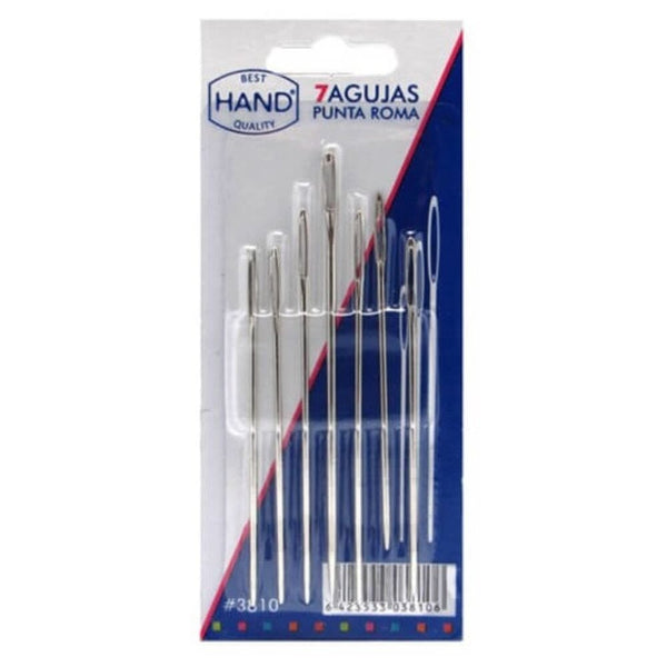 Aguja Lana Metálica 7 Un OFICINA Y LIBRERIA HAND 