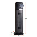 Termoventilador Cerámico Digital 2000W Htc-2022 Rc HOGAR AIROLITE 