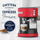 Cafetera Prima Latte Roja HOGAR OSTER 
