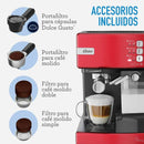 Cafetera Prima Latte Roja HOGAR OSTER 