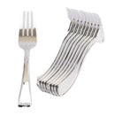 Tenedor Plateado X 10 Un COTILLON FIESTAMANIA 