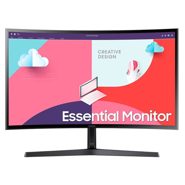 Monitor Curvo 24 FHD VGA HDMI LS24C366 75 Hz TECNOLOGIA SAMSUNG 
