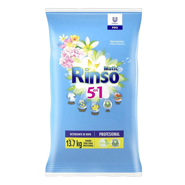Detergente Polvo Frescura Del Mar 13.7 Kg ASEO Y LIMPIEZA RINSO 