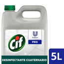Desinfectante Cuaternario Profesional 5 Lt ASEO Y LIMPIEZA CIF 