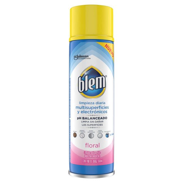 Limpiador Aerosol Multisuperficies Floral BLEM 