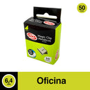 Magic Clip 6.4 Mm 50 Un OFICINA Y LIBRERIA ADIX 