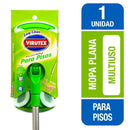 Kit Mopa Plana Con Repuesto Húmedo/Seco ASEO Y LIMPIEZA VIRUTEX 
