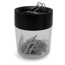 Porta Clips Magnetico Doble Negro Y Transparente LAVORO 