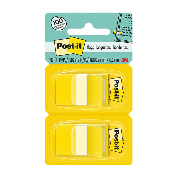 Banderitas Adhesivas Amarillo X 100 Un POST IT 