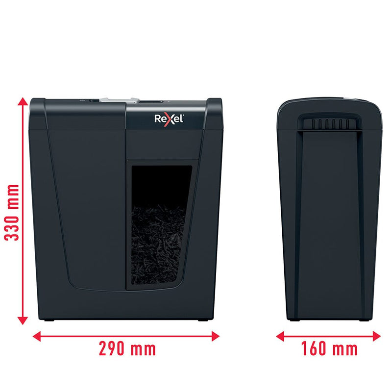 Destructora Con Tiras 5 Hojas Secure S5 P2 REXEL 