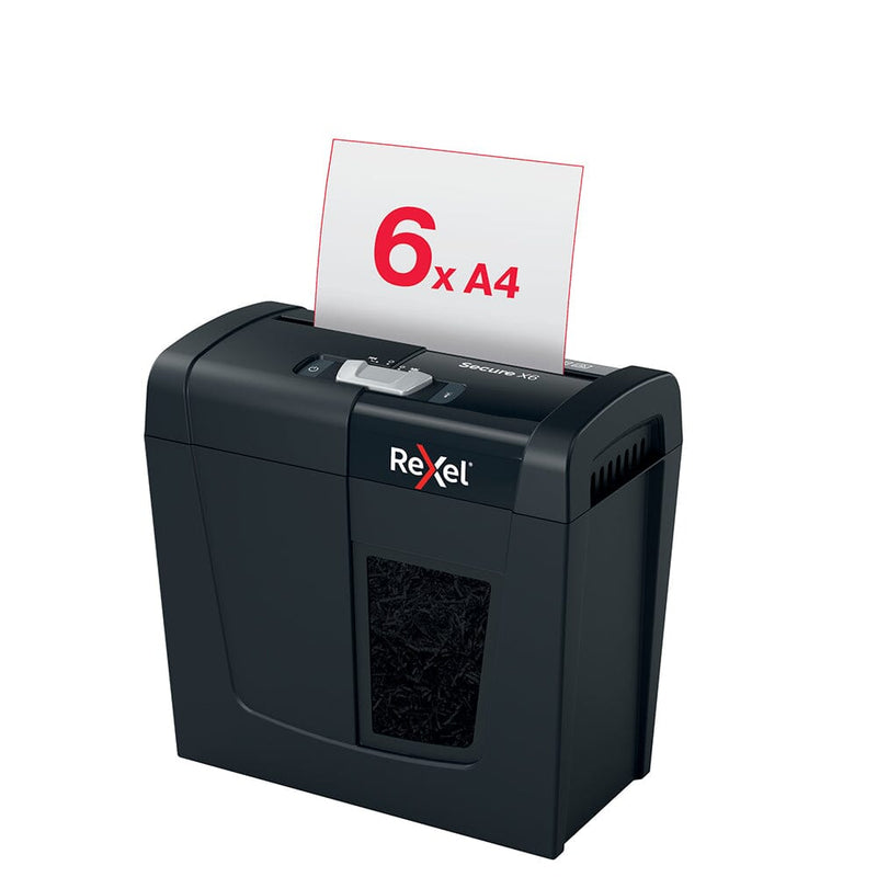 Destructora Con Challa 6 Hojas Secure X6 P4 OFICINA Y LIBRERIA REXEL 