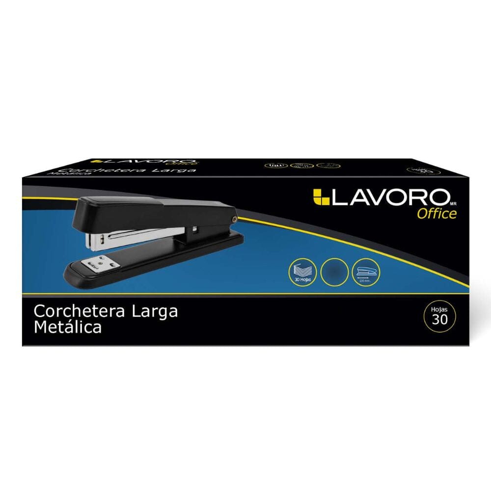 Varathron　ブラックメタル black l Corchetera Larga Metálica Negra 30 Hojas 26/6 24/8