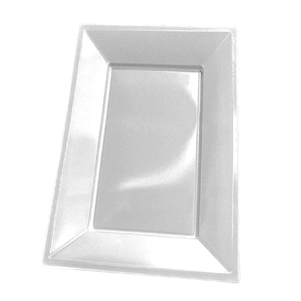 Bandeja Rectangular Grande Blanco X3 Unidades COTILLON FESTIVITY 