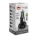 Set 6 Utensilios + Base Silver Industrial ILKO 
