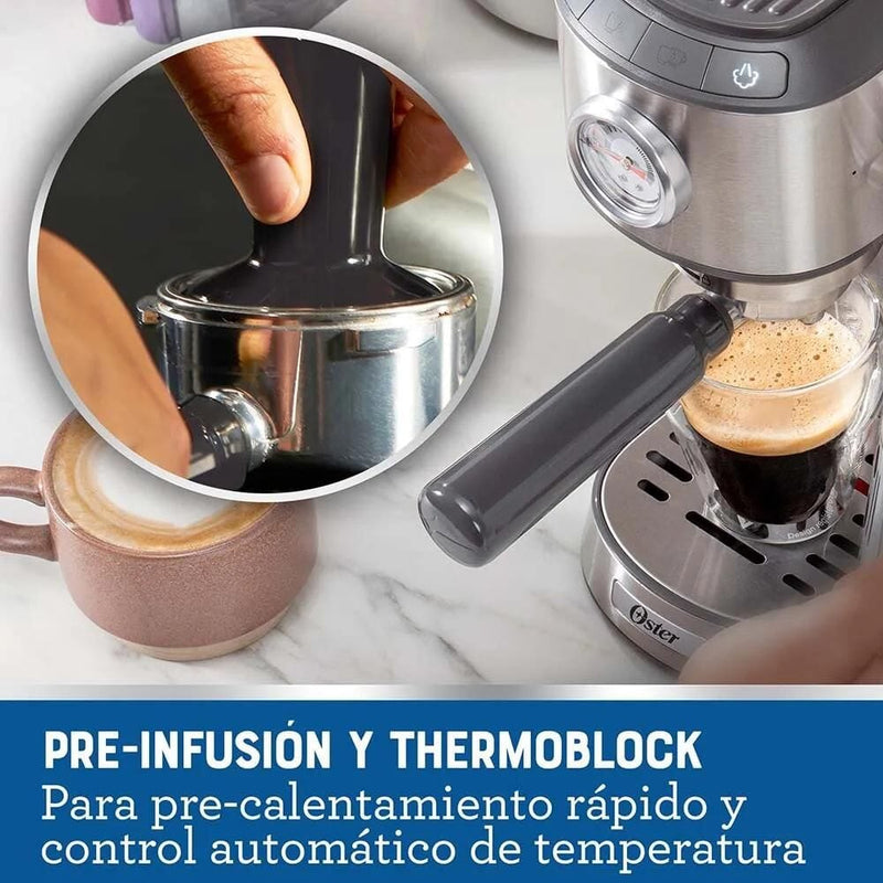 Cafetera Espresso Slim line 7200 OSTER 