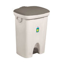 Basurero Con Pedal Gris 36 Lt ASEO Y LIMPIEZA SANREMO 