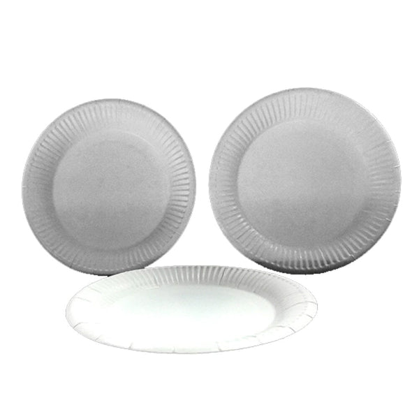 Plato 7 Blanco Carton X 50 Un FECO 
